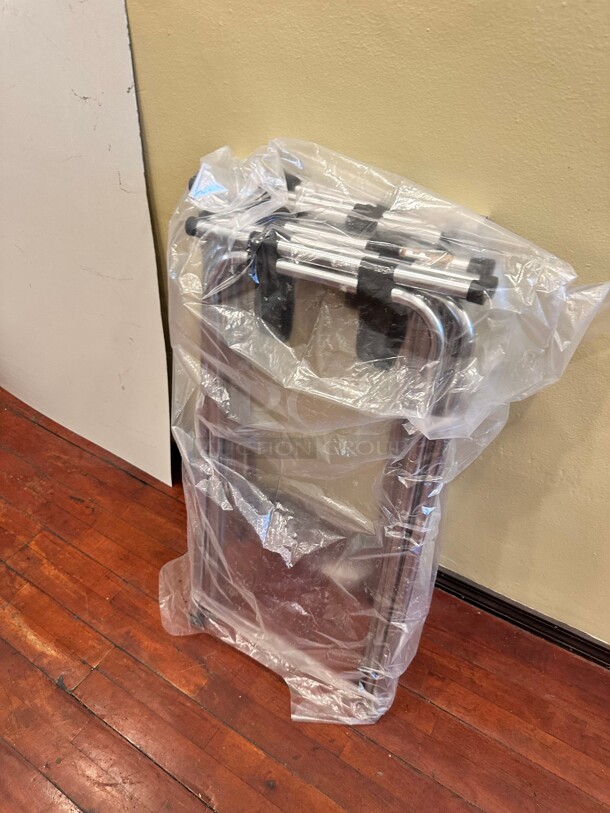 Thunder Group Folding Tray Stand - (2) Black Nylon Straps  - Image 2 of 5
