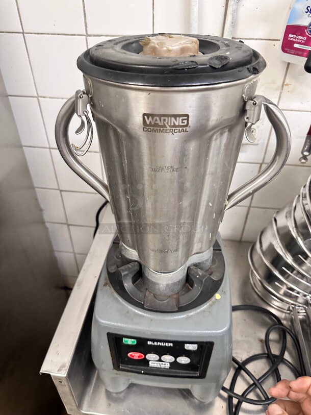 Waring CB15 Countertop Commercial Food Blender w/ Metal Container 115 Volt Working - Image 1 of 6