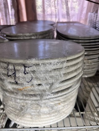 New! Round Serving Plates