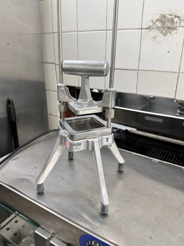 Nemco 55500-2 Chopper w/ 3/8" Cut & Weighted Handle - Image 1 of 5