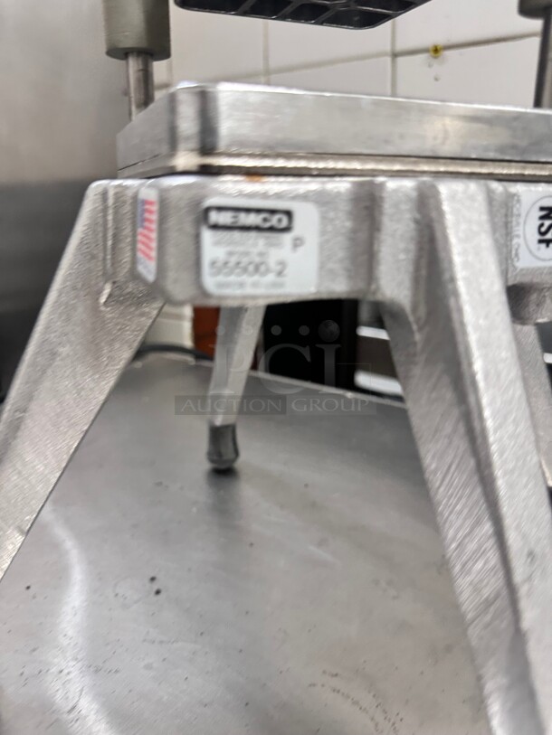 Nemco 55500-2 Chopper w/ 3/8" Cut & Weighted Handle - Image 3 of 5