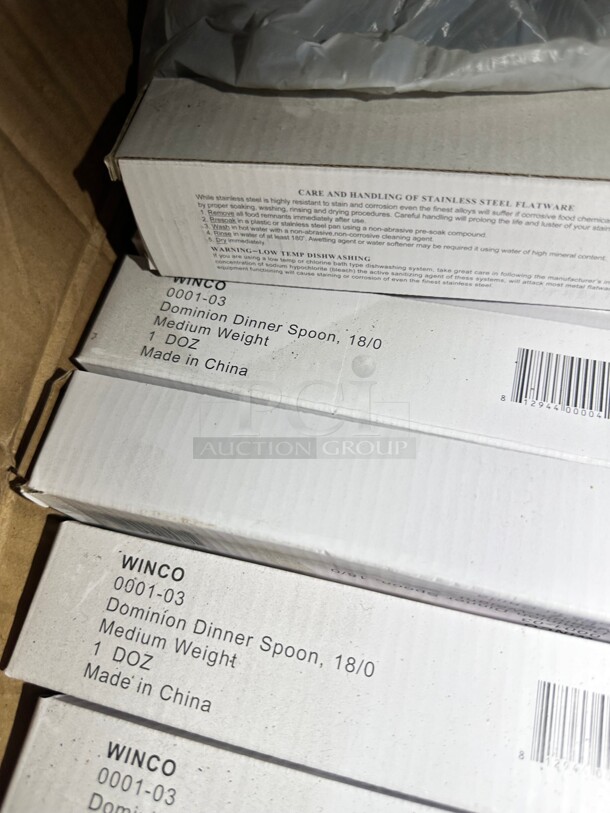 One Lot of Winco Dinner Spoons - Image 2 of 2