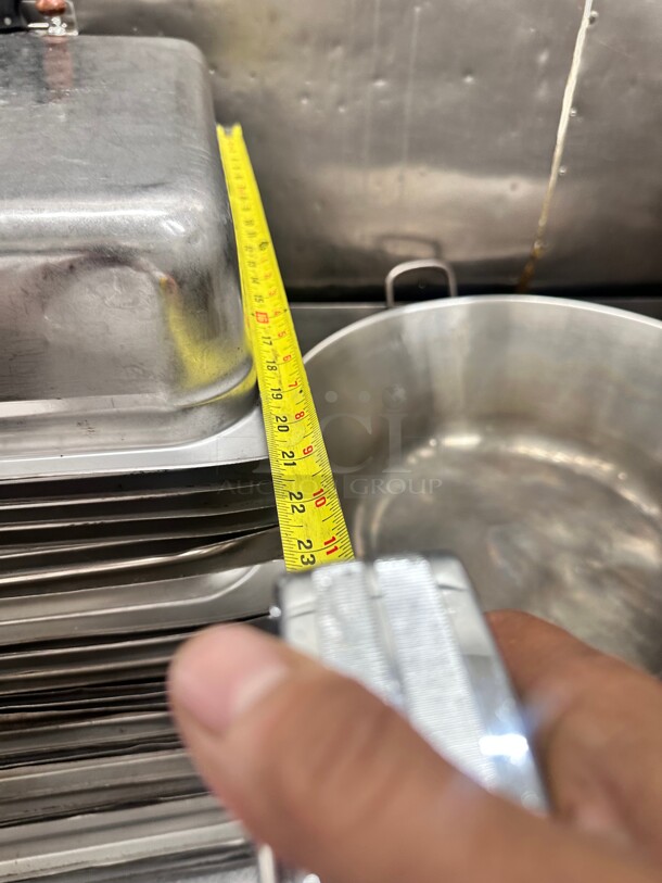 Commercial Stainless Steel 6 inch Deep Hotel Steam Pans - Image 3 of 5