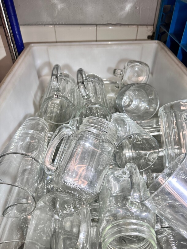One Lot Of Glass Cups - Image 2 of 5