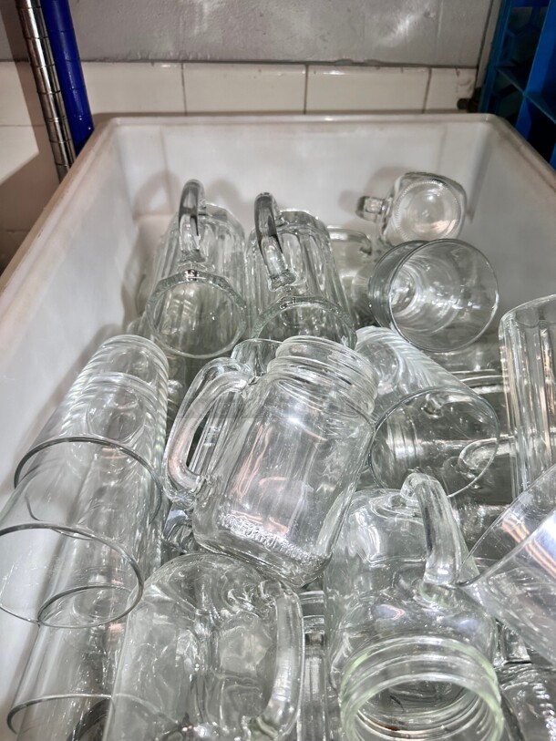 One Lot Of Glass Cups - Image 3 of 5