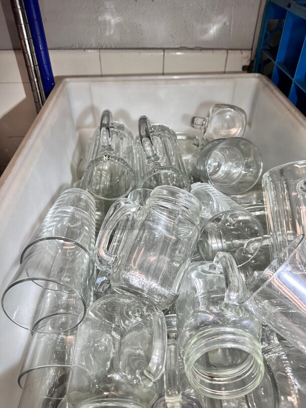 One Lot Of Glass Cups - Image 4 of 5
