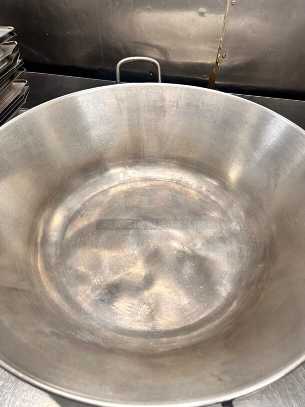 Commercial Heavy Duty 24x24x8 Inch Large Cooking Pan With Handels - Image 3 of 5