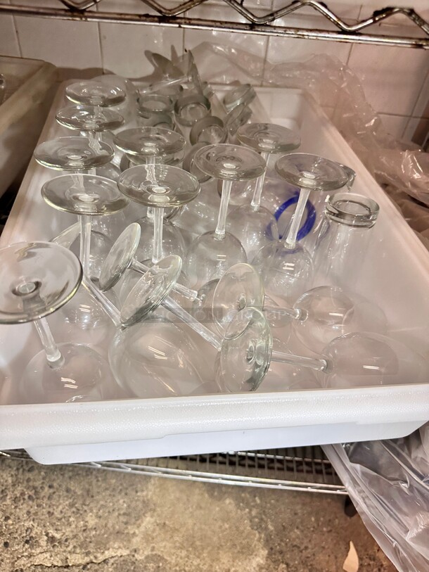 One Lot Of Wine Glass  - Image 1 of 2