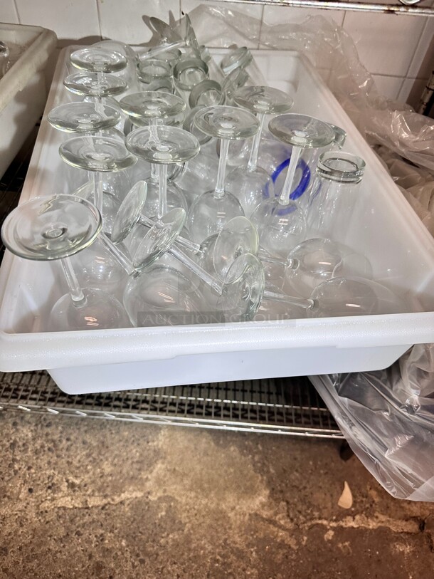 One Lot Of Wine Glass  - Image 2 of 2