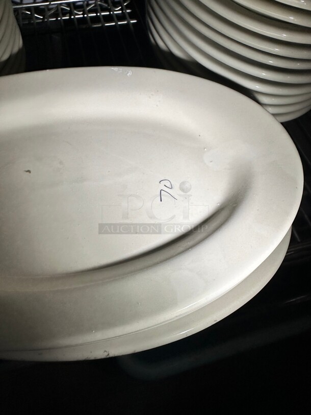 New! Round Serving Plates 9" - Image 2 of 8