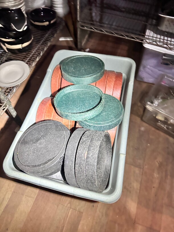 One Lot Olympia Plastic Round Tortilla Holder 7.5" - Image 3 of 6