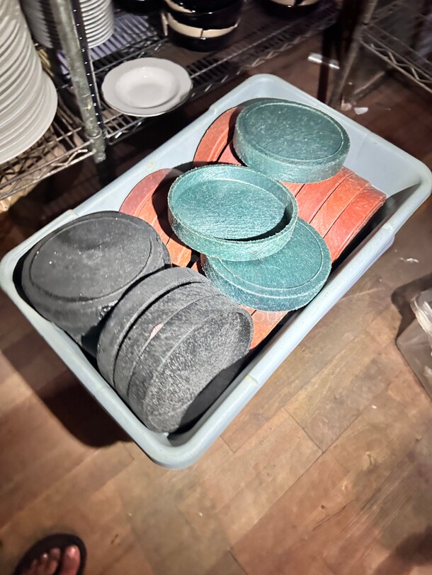 One Lot Olympia Plastic Round Tortilla Holder 7.5" - Image 6 of 6