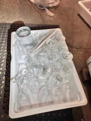 One Lot Of Champaign Glass