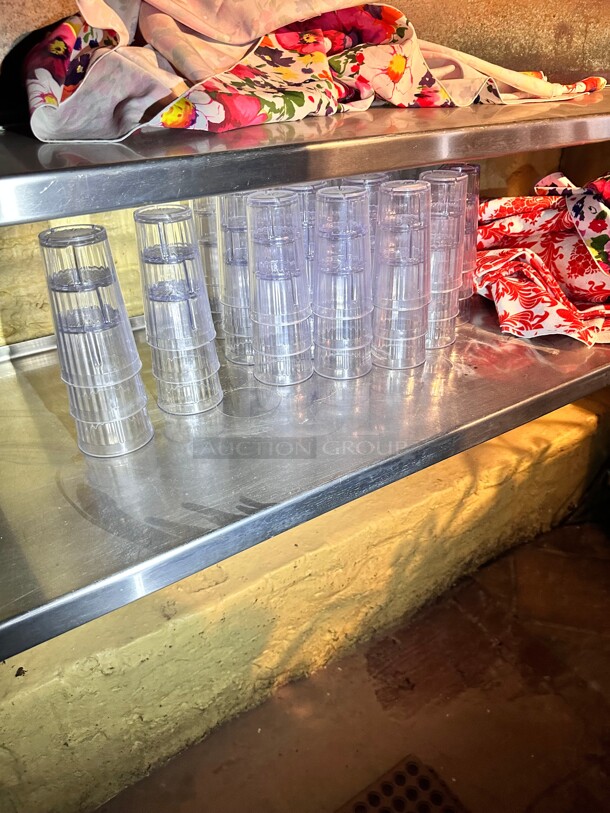 One Lot Of Plastic Water Cups - Image 1 of 2