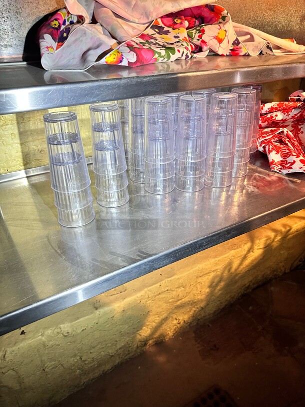 One Lot Of Plastic Water Cups - Image 2 of 2