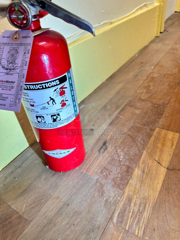 Amerex B386T - 5 lb Halotron Fire Extinguisher - Image 2 of 6