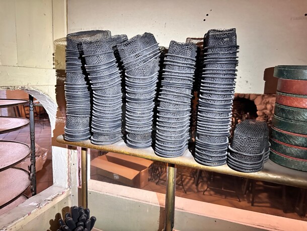 One Lot Of Metal Bread Baskets - Image 2 of 4