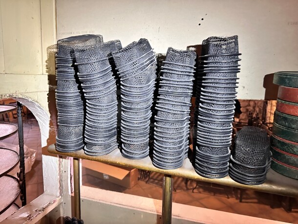 One Lot Of Metal Bread Baskets - Image 3 of 4