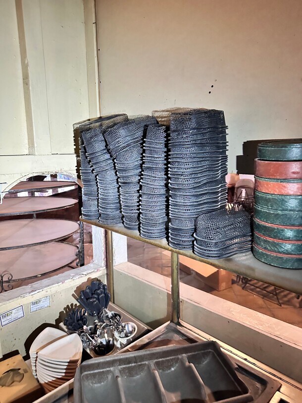 One Lot Of Metal Bread Baskets - Image 4 of 4
