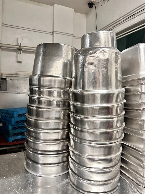 One Lot Of Stainless Steel Containers - Image 2 of 2