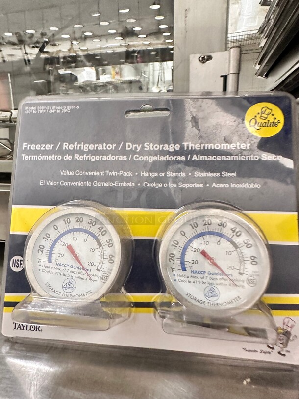 New! Freezer / Refrigerator / Dry Storage Thermometer - Image 1 of 2