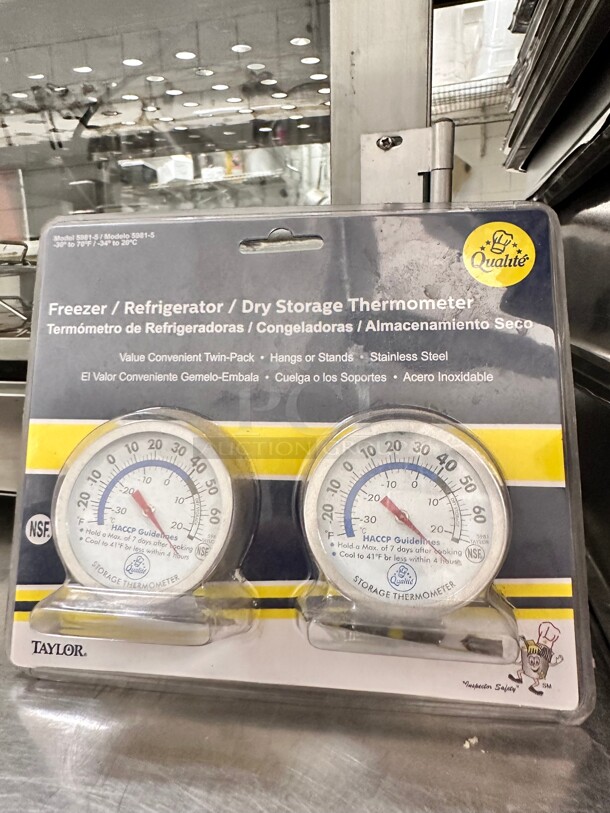 New! Freezer / Refrigerator / Dry Storage Thermometer - Image 2 of 2