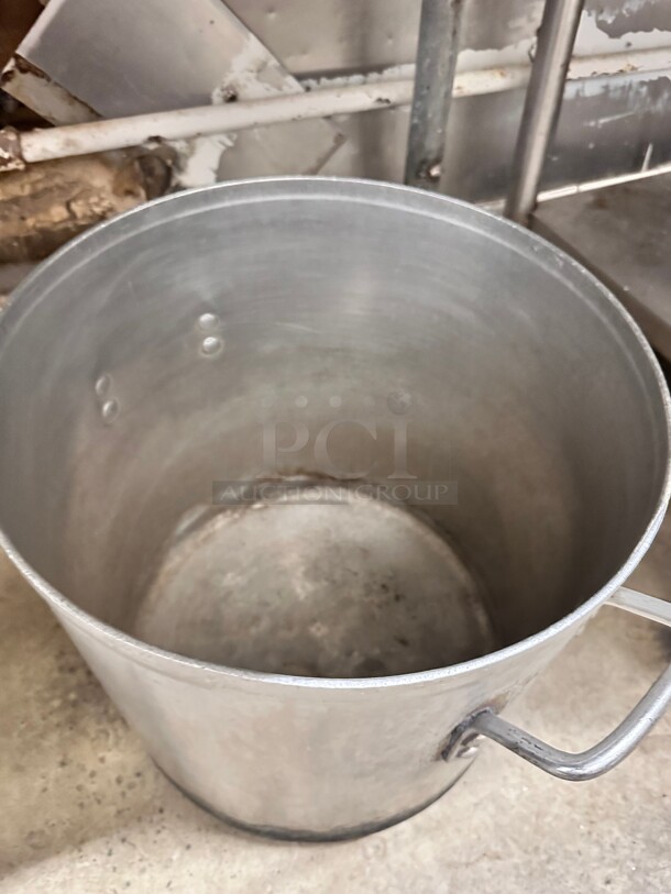 Commercial Large Aluminum Cooking Pan 15x15x15 - Image 3 of 4