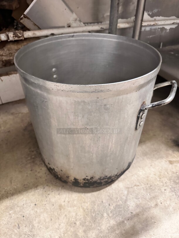 Commercial Large Aluminum Cooking Pan 15x15x15 - Image 4 of 4