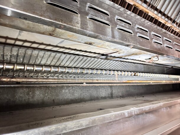 American Range ARCM-84 84" Gas Cheese Melter/Broiler with 4 Infra-Red Burners Working - Image 5 of 7