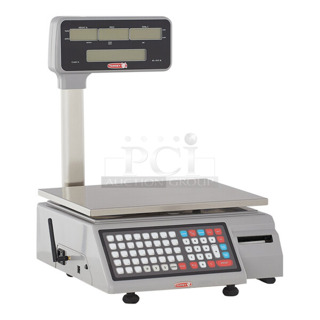 BRAND NEW SCRATCH AND DENT! Torrey 166WLABEL40P 40 lb. WiFi Price Computing Scale with Thermal Label Printer. 