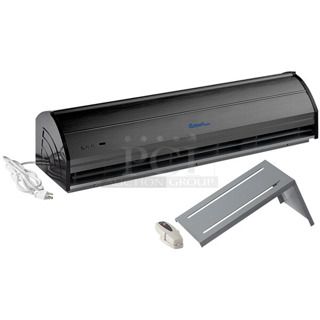 BRAND NEW SCRATCH AND DENT! MCS-72-BK Microshield 72" Black Air Barrier. 120 Volts, 1 Phase. 