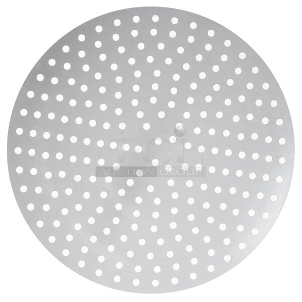 3 Boxes of 24 BRAND NEW SCRATCH AND DENT! American Metalcraft 18912P 12" Perforated Pizza Disk. 3 Times Your Bid!  - Image 1 of 4
