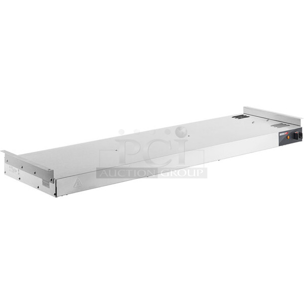 BRAND NEW SCRATCH AND DENT! 2023 ServIt SWTD-48 48" High Wattage Double Strip Warmer with On/Off Toggle Controls and 3" Spacer. 120 Volts, 1 Phase.  - Image 1 of 5