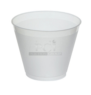 PALLET LOT of 18 BRAND NEW Boxes of WNA PF9 9 oz. Squat Frosted Tumbler. 18 Times Your Bid! 
