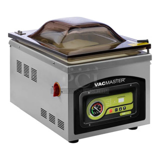 BRAND NEW SCRATCH AND DENT! VacMaster VP-210 Stainless Steel Commercial Countertop Vacuum Sealer. 110 Volts, 1 Phase. Tested and Working!