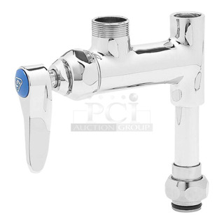 BRAND NEW SCRATCH AND DENT! T&S B-0155-LNEZ Add On Faucet for EasyInstall Pre-Rinse Faucets - No Nozzle