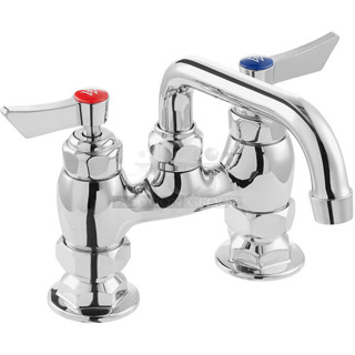 BRAND NEW SCRATCH AND DENT! Waterloo 750FD46  Deck-Mounted Faucet with 4" Centers and 6" Swing Spout