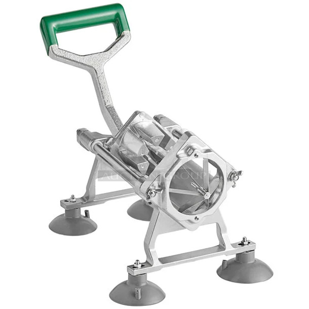 BRAND NEW SCRATCH AND DENT! Garde Metal Commercial Countertop Heavy-Duty 6-Wedge Potato / Fry Cutter with Suction Cup Feet - Image 1 of 9