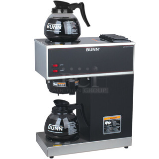 BRAND NEW SCRATCH AND DENT! 2024 Bunn VPR Stainless Steel Commercial Countertop Coffee Machine. Does Not Have Brew Basket or Pots. 120 Volts, 1 Phase. 