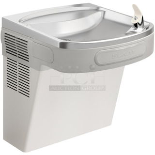 BRAND NEW SCRATCH AND DENT! Zurn Elkay EZSDWS_1G Stainless Steel Wall Mount Non-Filtered Drinking Fountain with Extra Deep Basin - Non-Refrigerated