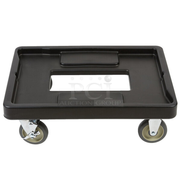 2 BRAND NEW! Cambro CD400110 Black Camdolly for Cambro UPC 400. 2 Times Your Bid!  - Image 1 of 4