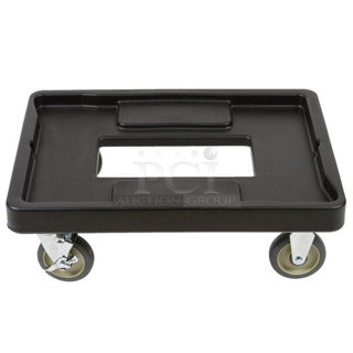 2 BRAND NEW! Cambro CD400110 Black Camdolly for Cambro UPC 400. 2 Times Your Bid! 