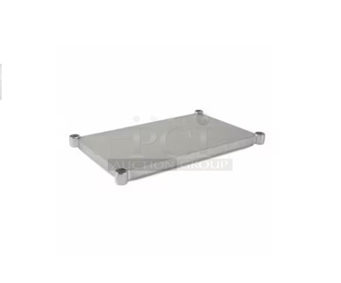 BRAND NEW SCRATCH AND DENT! John Boos GSK8-3060 Work Table Undershelf 60"W X 30"D 18 Ga. Galvanized