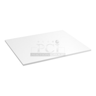 BRAND NEW SCRATCH AND DENT! Regency 600PSWT3036F 30" x 36" Poly Table Top for 30" x 72" Poly Top Table without Backsplash