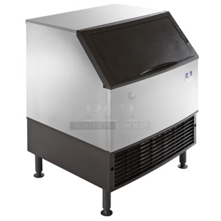 BRAND NEW SCRATCH AND DENT! Manitowoc UDF0310W Undercounter Full Dice Cube Ice Machine with 100 lb. Bin. 115 Volts, 1 Phase. 