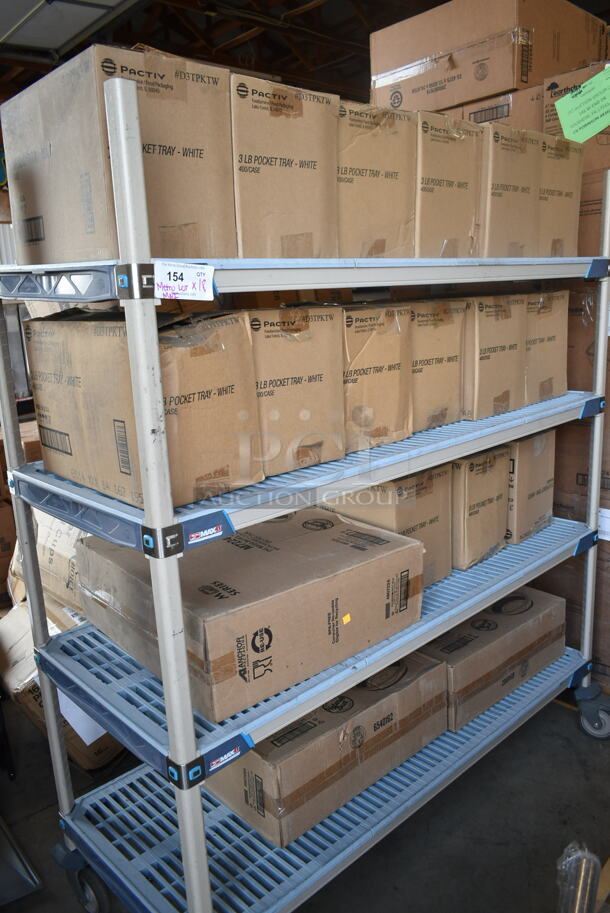 18 BRAND NEW Boxes Including 15 Boxes of Pactiv D3TPKTW 3 lb Pocket Trays, and 3 Box 4607224 Incredibowls. 18 Times Your Bid! - Image 6 of 6