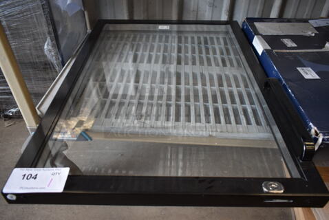 BRAND NEW SCRATCH AND DENT! Glass Door for Back Bar Cooler. 