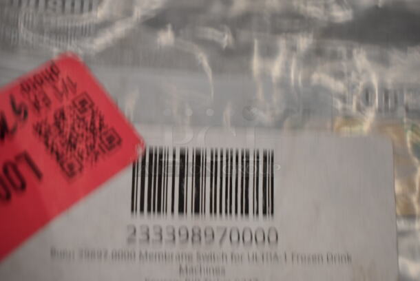 2 BRAND NEW SCRATCH AND DENT! Hoshizaki 3A7946-01 Lower Hinge, 23339897000 Bunn 39897.0000 Membrane Switch for ULTRA-1 Frozen Drink Machines. 2 Times Your Bid! - Image 4 of 4