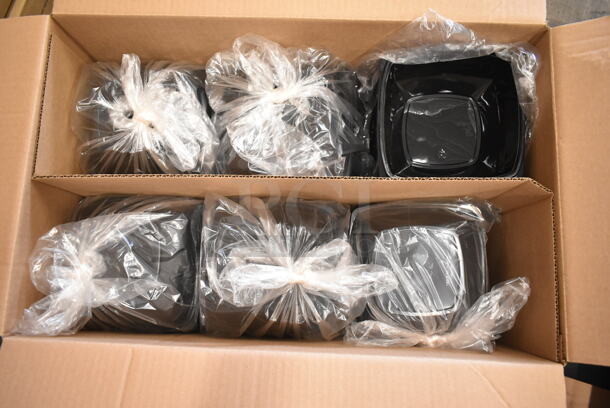 PALLET LOT of 30 BRAND NEW Boxes of Polar Pal 5DDO48-BK 48 oz Medium Square Bowl. 30 Times Your Bid! - Image 7 of 7