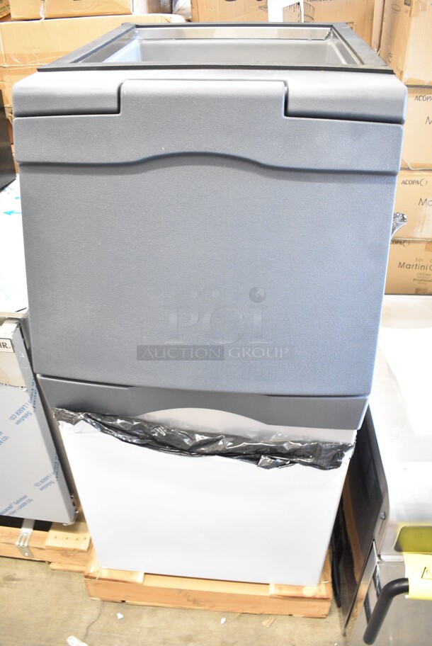 BRAND NEW! 2021 Scotsman B322S Stainless Steel Commercial Ice Bin. 370 lb. - Image 2 of 9